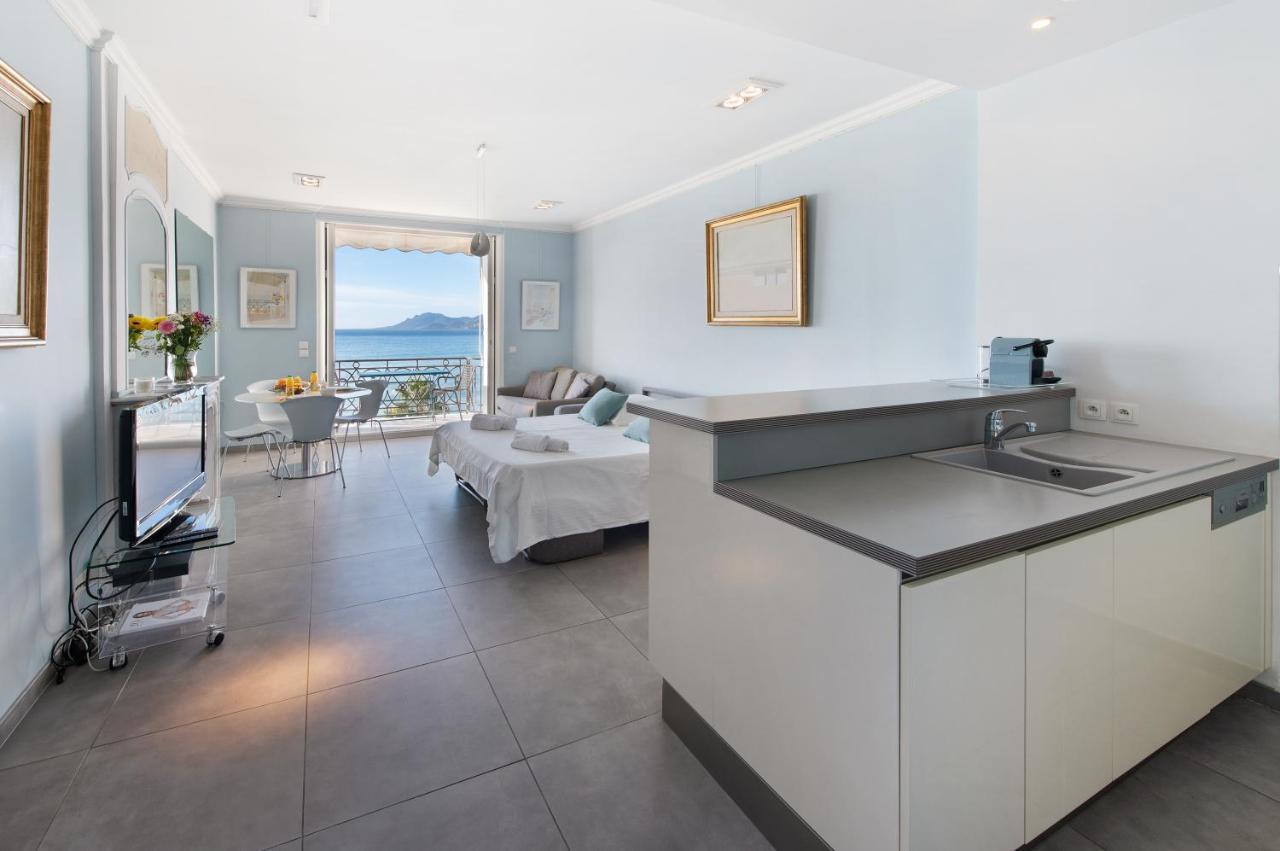 Palais Miramar - Suite Blue Room - Vue Mer -Croisette Emplacement Unique - 20M Plage - Wifi - Clim Cannes Eksteriør billede